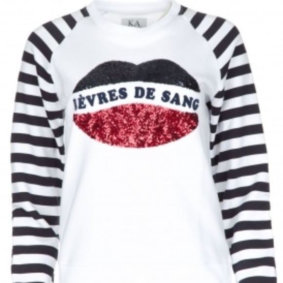 Zoe Karssen Lèvres De Sang Sweater - Picture 3 of 9